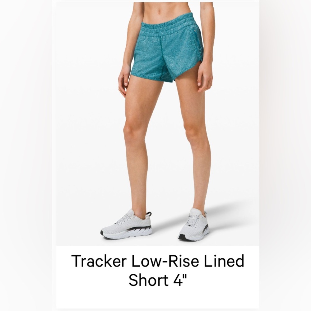 Lululemon Tracker Low Rise 4” size 6